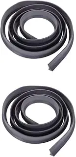 BESTOYARD 2pcs Bathtub Ledge Tub Splash Strip Shower Screen Seal Strong Adhesive Protects Against Water Leaks