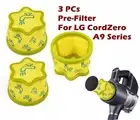 3x Pre Filter for LG CordZero A9 Stick Vacuum Replacement Filters A9K A9S A9N