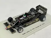 1/43 Spark F1 Lotus 79 #55 JPS 1978 Canadian G.P. J.P. Jarier Dealer TN307