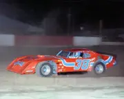 1983 Frank Springsteen 4x6 print Dirt Late Model Racing - Free Ship