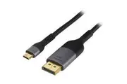 prolink Braided PP Yarn Cable Sheath Durable Aluminium Displayport Connector