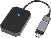 Diyeeni for Auto Adapter, USB and Type C Plug and Play Adapter, and Support, Compact, for Most Auto Equipped Vehicles