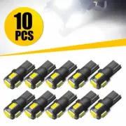 AUXITO 10x T10 LED CARAVAN INTERIOR WEDGE LIGHT BULB CAMPING RV 4WD 12V WHITE (for: Smart)