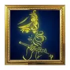 Lord Krishna The Divine Protector Wall Hanging MDF Photo Frame For Home