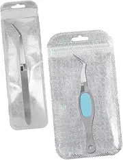 MUSISALY Professional Manicure Tools Tweezers Set Nail Shaping Tweezer Cuticle Pusher Piler