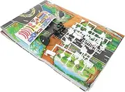 WOONEKY Teractive Traffic Toys Set Road Sign Models for Boys and Girls Mini Road Signs and Traffic Toys for Safe Learning Play