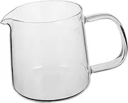 TIDTALEO Borosilicate Glass Pot for Drip Coffee 400ml Heat Resistant Carafe Tea Kettle Dripper Set
