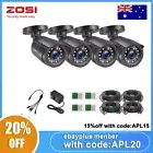 ZOSI 1080P Security Camera Home for CCTV DVR System Outdoor IR Night Vision IP66