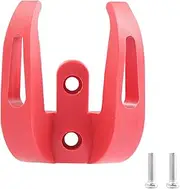 Front Hook Helmet Dual Claw Bags Grip Compatible with Ninebot Electric Scooter F20 F30 F40 F25 Grip KickScooter Handle Hook with Screws(Color:Red)