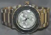 Invicta Men's Ocean Reef Swiss Chrono Silver Dial Stainless Steel Watch 1463