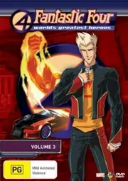 Fantastic Four World's Greatest Heroes : Vol 3 - -DVD Series Animated New