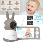 ieGeek 2K 3MP Video Baby Monitor with WiFi 360° wide view Pan&Tilt Zoom Camera