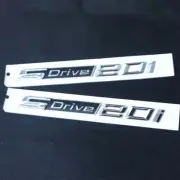 2x Chrome Silver SDrive 20i Plastic Emblem Decal Badge Sticker Turbo Limited SUV (for: Subaru)