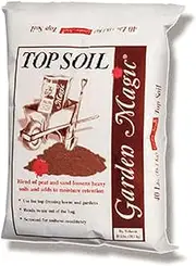 Michigan Peat 5540 Garden Magic Top Soil, 40-Pound