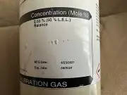 J197150LA Calibration Gas Cylinder,103L
