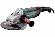 Metabo WE24-230MVTQ - Angle Grinder 230mm 2400W Quick Nut Rotatable Rear Handle S/Start Auto Safety Stop