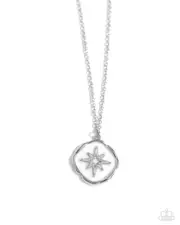 Paparazzi Soaring Stars White Necklace NWT