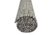 Designer Handwoven Wool Rug-Beads 6372-Natural