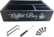 LCSVCCXA Coffee Station Organizer, Coffee Pod Holder Dispenser for Countertop, Practical Coffee Pod Organizer, Capsule Holder for, as described, Small