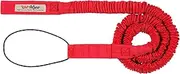 The Original Bike Bungee Tow Rope for Kids | MTB & Cycling Stretch Pull Strap for Riding Further with Your Child | Compatible with Any Bicycle (Kids Original Red Connect Strap)