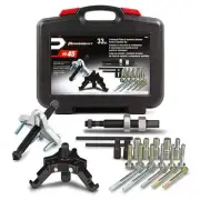 Powerbuilt 33 Piece Harmonic Balance Puller and Pulley Installer Kit - 648616
