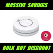 EMERALD VULCAN Photoelectric Electric Smoke Alarm Detector Interconnected 10YR