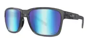 Wiley X Trek CAPTIVATE™ Polarized AC6TRK09 Men's Sunglasses Clear Size 57