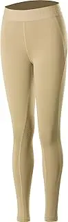 [HORZE] Madison Kids Ventilated Silicone Knee Patch Tights