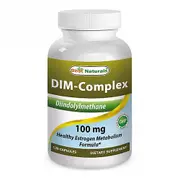 Best Naturals DIM Complex,100 mg ,120 Caps (Pack of 1)