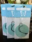 3 New Scentsy Scent Circle Hanging Car Air Freshener Blue Agave & Melon