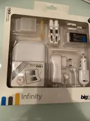 Nintendo Dsi Pack Accessories Cover Case Listener Charger Battery Stylus