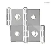 Double Acting Folding Screen Hinge For 3/4" Panel - Chrome