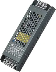 LAPOOH Ultra Thin Power Supply Adapter Transformer for LED Strip Light AC190V-240V to DC 24V 6.26A 150W Power Supply Switching Converter Indoor Use