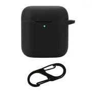 For Marshall Minor IV Headset Case Silicone Portable Scratch-Resistant Cover with Buckle Black