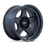 17X8.5 KMC KM728 LOBO 6X135 18MM METALLIC BLUE