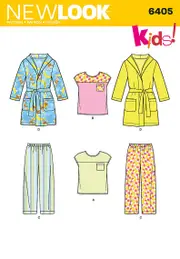 New Look Sewing Pattern 6405 N6405 Toddler Tops and Pants