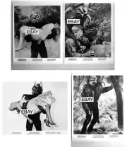 THE DAY THE WORLD ENDED 1955 MOVIE PHOTO LOT (4) ROGER CORMAN SCI-FI HORROR