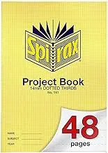 Spirax 141 A4 Project Book with 14MM Dotted Thirds (48 Pages)
