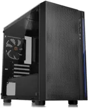 Versa H18 Tempered Glass Black Spcc Micro ATX Gaming Computer Case CA-1J4-00S1WN