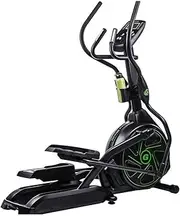 Home Elliptical Bike Cross Trainer Magnetic Cardio Workout, Console Display with Heart Rate Sensor Portable