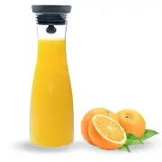 Borosilicate Glass Pitcher with Lid for Hot and Cold Beverages