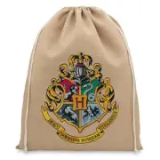 Harry Potter Hogwarts Christmas Hessian Sack