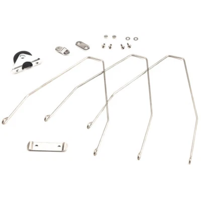 Brompton rear mudguard stay set, L-version steel