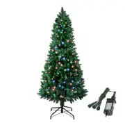 Santaco Prelit Slim Pencil Christmas Tree Xmas Decor Decoration Bushy 1.8M