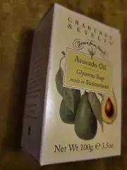 Crabtree & Evelyn Avocado Oil Glycerine Soap Bar 3.5 oz