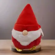 TY Puffies (Beanie Balls) Plush - GNORBIE the Christmas Gnome (3 inch) - New
