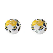 2PK A-League Central Coast Mariners A-League Soft PVC Soccer Ball Size 1 Yellow