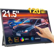 UPERFECT 21.5" Touchscreen Portable Monitor 120Hz USB-C HDMI for PS/Xbox/Laptop