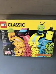 LEGO CLASSIC: Creative Neon Fun (11027) New Few Places On Box See Pictures SR10b
