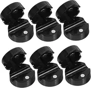 6Pcs Cable Management Clips Adhesive Base Cord Organizer for Office Home Desk Minimalist Style for Tidy Workspace Durable Protection Against Wear and Tear